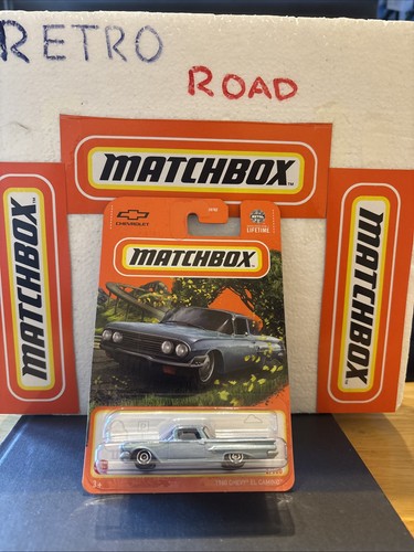 Matchbox long card - 1960, chevy