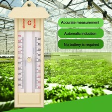 Greenhouse Max-Min Press Thermometer Home Temperature Monitor Tool -50 to 40℃