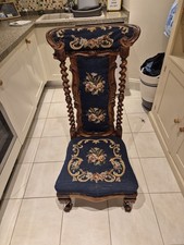 Antique Prie-Dieu Prayer Chair