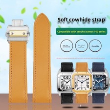 For Cartier Santos100 Genuine