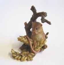 RARE Vintage Sherratt & Simpson Cute Lovely Mouse Corn Ornament Figure Figurine