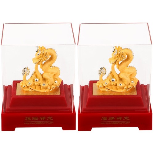 2pcs resin dragon - resin, figurines