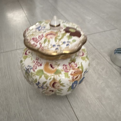 Queen anne hammersly china jar - anne,