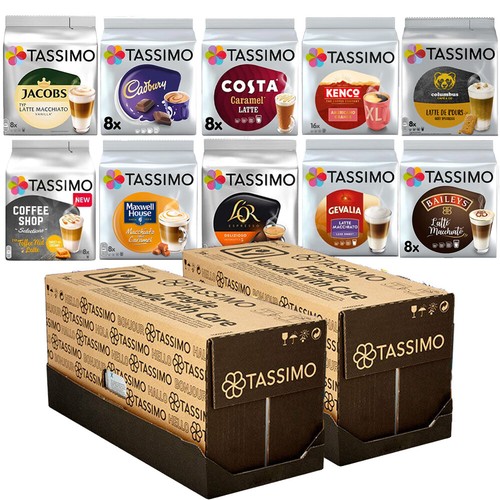 Tassimo coffee pods - coffee, packs