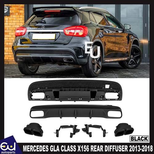 Rear diffuser quad exit bumper - diffuser,
