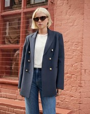 Next Navy Blue Millitary