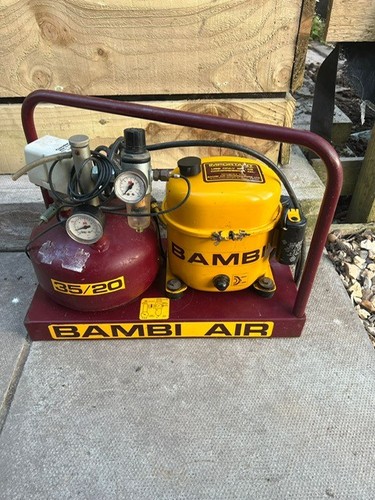 Vintage bambi air compressor - bambi,