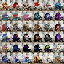 Soft Sharper Faux Fur Fleece Blanket Throws Bed Sofa Rugs Single Double Sizes