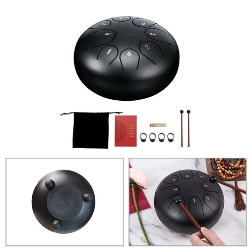 6inch 8notes steel tongue - 6inch, drum