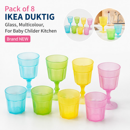 Pack ikea duktig glass - 8,