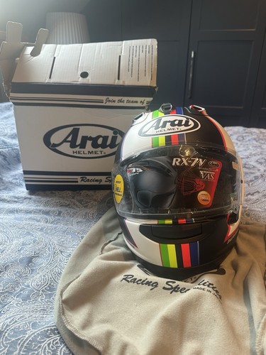 Arai motorbike helmet - arai,
