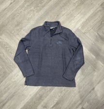 Weird Fish 1/4 zip Blue