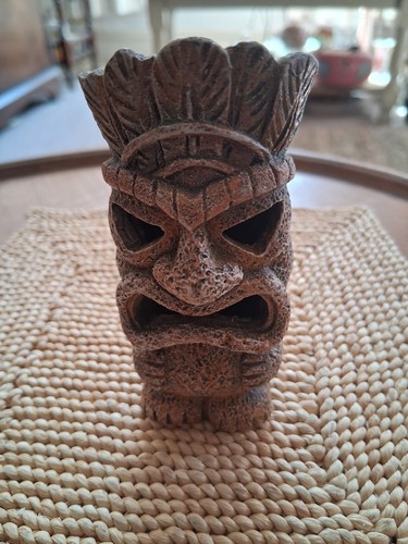 Tiki totem head - tiki, 10cm