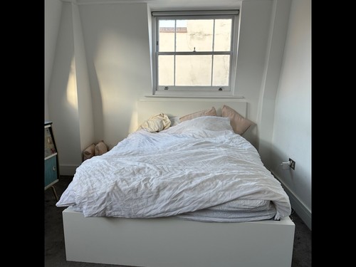 Ikea white double - white,