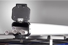 Van Guard 3m PVC Lined Maxi Aluminium Lockable Pipe Carrier Tube Rear Opening