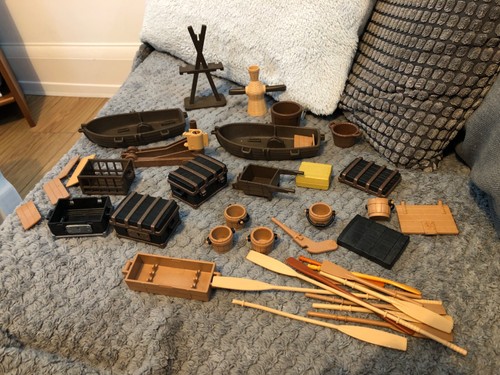 Playmobil pirate ship job lot - playmobil,