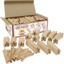 Wooden Train Track 52 Piece