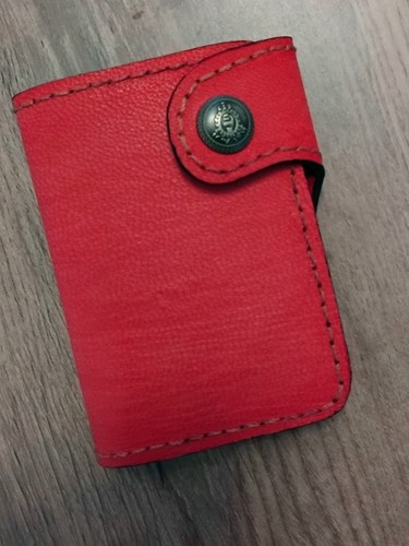 Hand made leather - leather, wallet