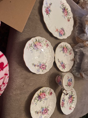 Aynsley bone china floral - bone,