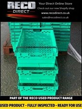 50 X GREEN USED BALE ARM CRATE