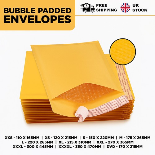 Bubble padded envelopes - bubble,