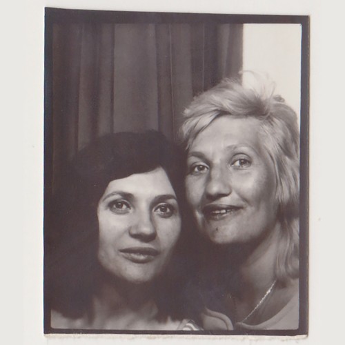 Two women close portrait - women, soft