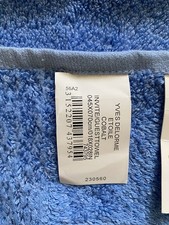 Yves Delorme Etoile Cobalt Guest Towel 45cm x 70cm