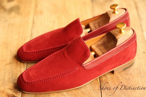 John lobb red suede - john,