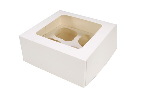 White cupcake gift - 4, x