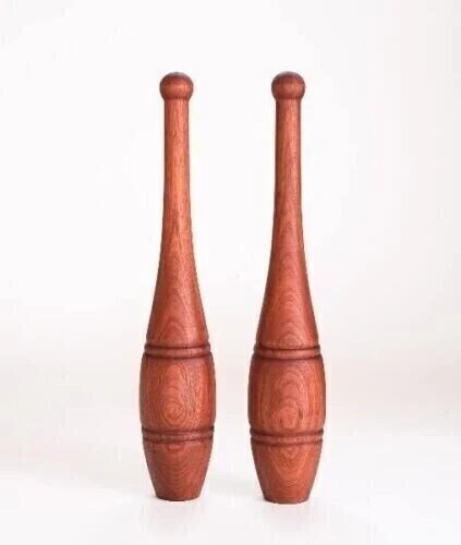 Wooden indian clubs mugdar - indian,