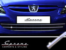 Peugeot 307 and CC and SW 01-05 Chrome Trims Set for Lower Grille 3M