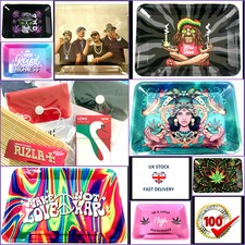 ROLLING TRAY Metal + Book