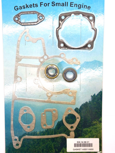 Gasket set with - gasket, seals