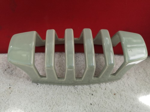 Poole pottery green toast rack - pottery,