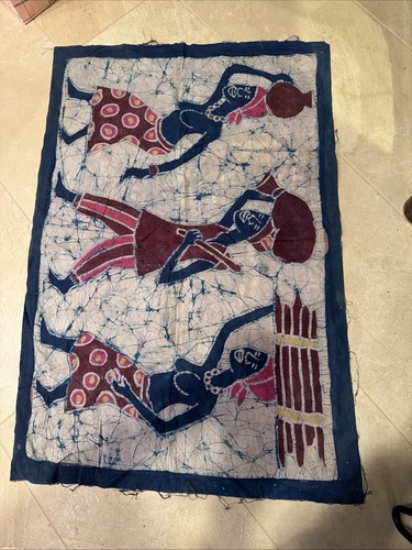Vintage african batik - batik, fabric