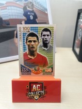 MATCH ATTAX ENGLAND WORLD CUP 2010 CRISTIANO RONALDO 100 HUNDRED CLUB (155)