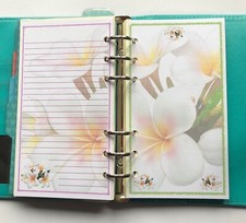 Filofax Personal Organiser Planner Beautiful Flower Magnolia Paper - 20 pages