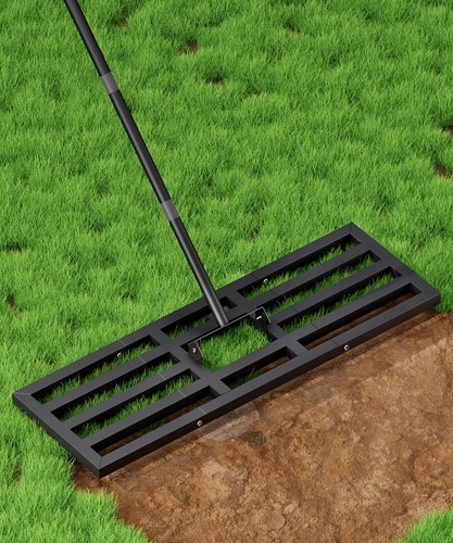 Lawn leveling rake 44x10 inch - lawn,
