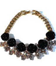 £350 MAWI London ROSE NOIR