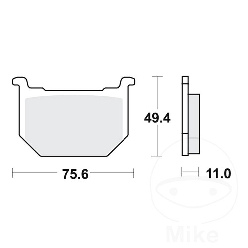 New trw brake - new, pads