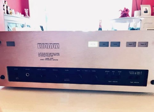 Luxman lx33 vintage tube - vintage, hi-fi