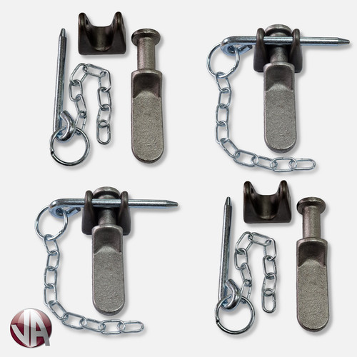 Tailboard forket 4 x pin - 4,