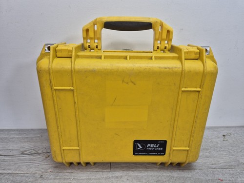 Peli 1450 yellow hard - hard, plastic