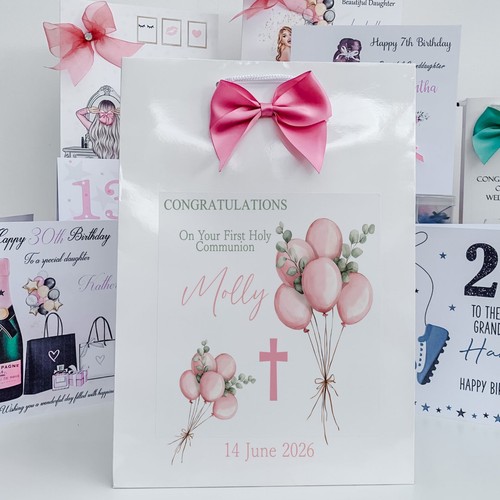 First holy communion gift bag - holy,