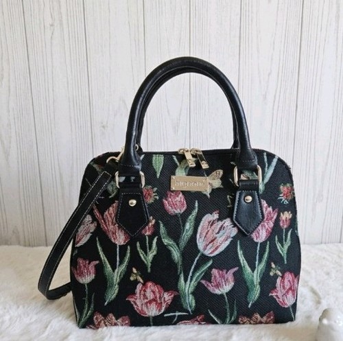 Signare tapestry tulip handbag - signare,