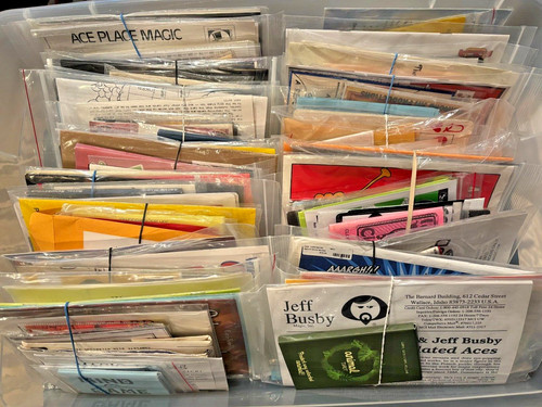 Magic card and - packet,