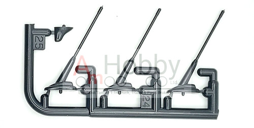 Tamiya cab aerials volvo fh16 - aerials,,