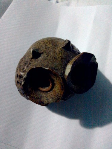 8cm stoneware owl - stoneware, ornament