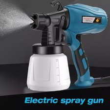 UK Handheld Wall Fence Paint Sprayer Electric Spray Gun Paint Fence Airless HVLP
