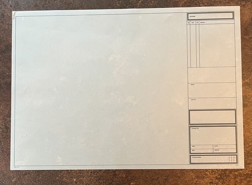 Architects pre printed - architects, pre-printed